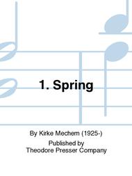 Five Centuries of Spring: Spring Sheet Music by Kirke Mechem