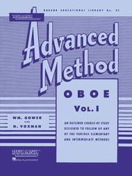 Rubank Advanced Method - Oboe Vol.1 Sheet Music by Himie Voxman