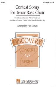 Contest Songs for Tenor Bass Choir (Collection) Sheet Music by Patti DeWitt