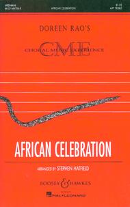African Celebration Sheet Music by S. Hatfield