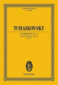 Symphony No. 4 F minor op. 36 CW 24 Sheet Music by Peter Ilyich Tchaikovsky